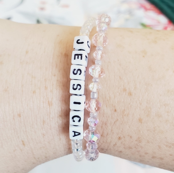 BLACK Thread- "NAME IT"  Made to Order- Friendship Bracelet - Picture 8 of 10